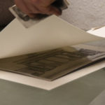 Mit Buettenpapier bedecken Kupferdrucker Christoph Falk