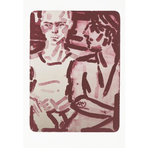 Art by Elizabeth Peyton at Berliner Bilder Galerie in Berlin