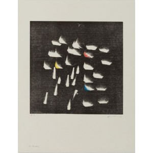 Art by Hans Hartung at Berliner Bilder Galerie in Berlin