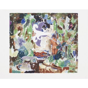 Art by Matthias Weischer at Berliner Bilder Galerie in Berlin