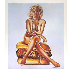 Art by Mel Ramos at Berliner Bilder Galerie in Berlin