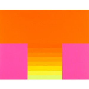 Art by Rupprecht Geiger at Berliner Bilder Galerie in Berlin