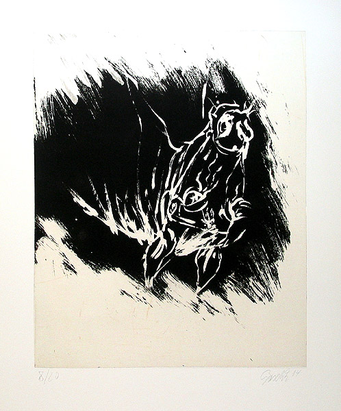 Art by Georg Baselitz at Berliner Bilder Galerie in Berlin