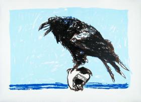 Art by Markus Lüpertz at Berliner Bilder Galerie in Berlin