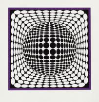 Art by Victor Vasarely at Berliner Bilder Galerie in Berlin