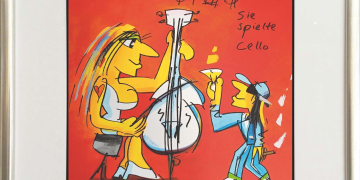 Udo Lindenberg Sie spielte Cello