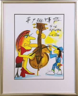 Sie spielte Cello (Udo Lindenberg)