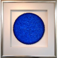 Kreis Blau als Blätterbild von Volker Kühn