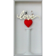 Love II als dreidimensionale Objektkunst von Volker Kühn